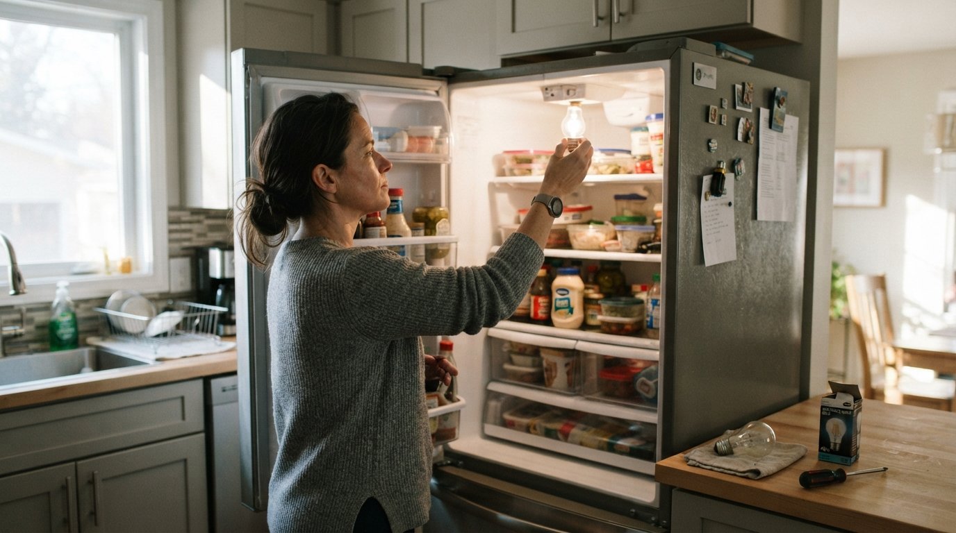 Ge Refrigerator Light Bulb