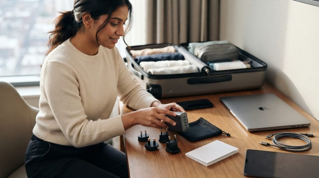 What Comes With the Satechi 145W Travel Charger?