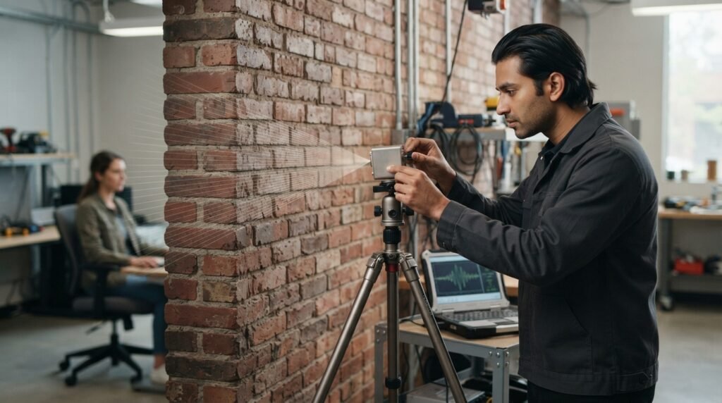 Can Radar Detect a Heartbeat Through Brick?
