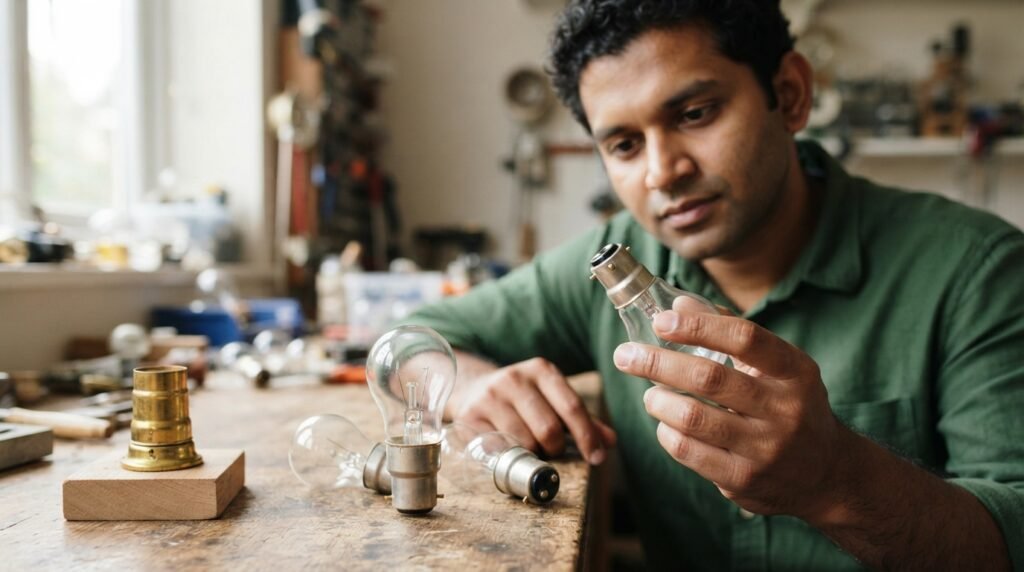 Bayonet Light Bulb Bases