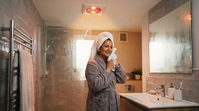 Infrared Bulb Heater Bathroom