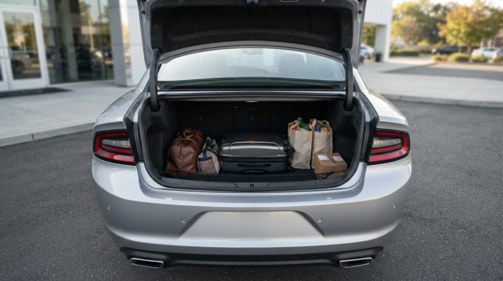 2014 Dodge Charger Cargo Space  