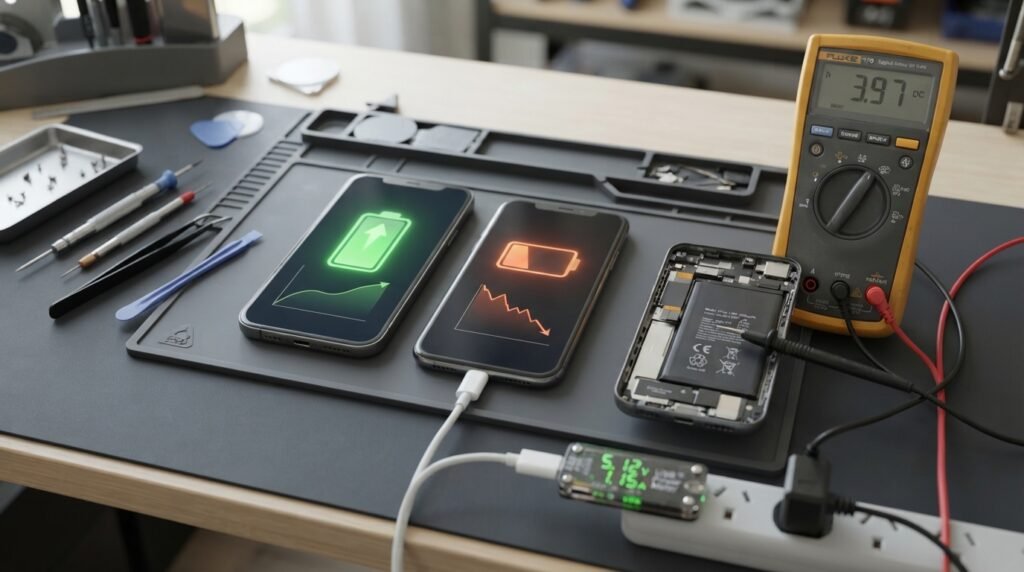 11. Check the Battery